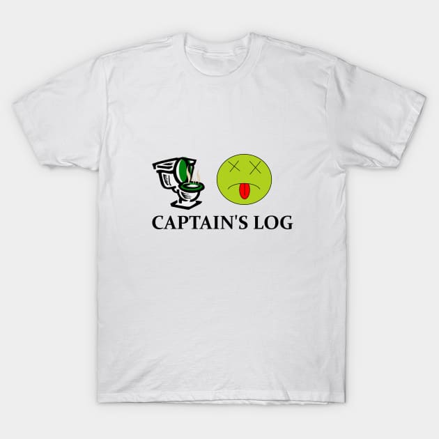 Captain's Log T-Shirt by 9teen